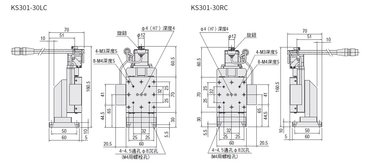駿河精機 SURUGA SEIKI 自動直動滑台 KS301-30LC KS301-30RC